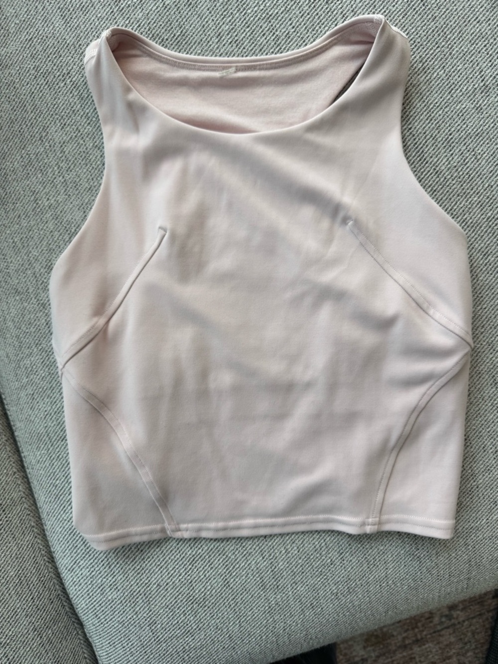 lululemon athletica Wunder train racer back High-Neck Crop Tank